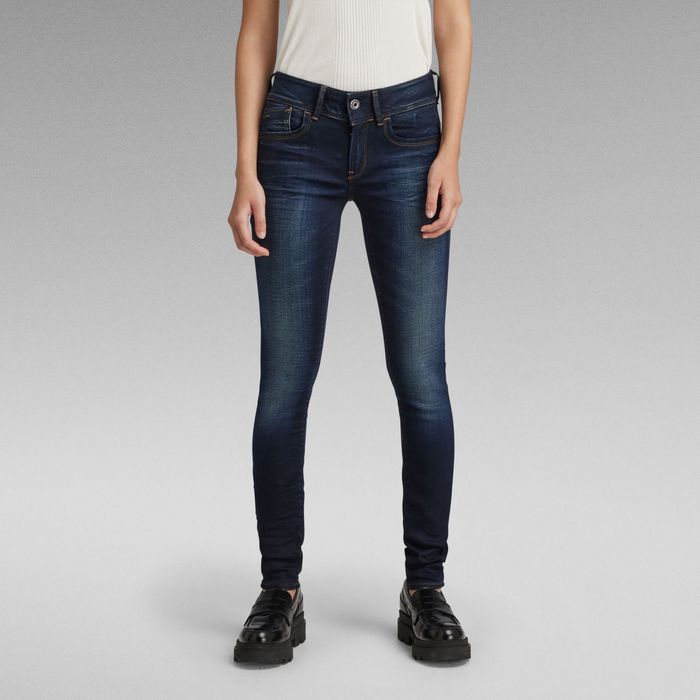 G-Star RAW Lynn Mid Waist Skinny Jeans ОРИГИНАЛНИ дамски дънки - 28