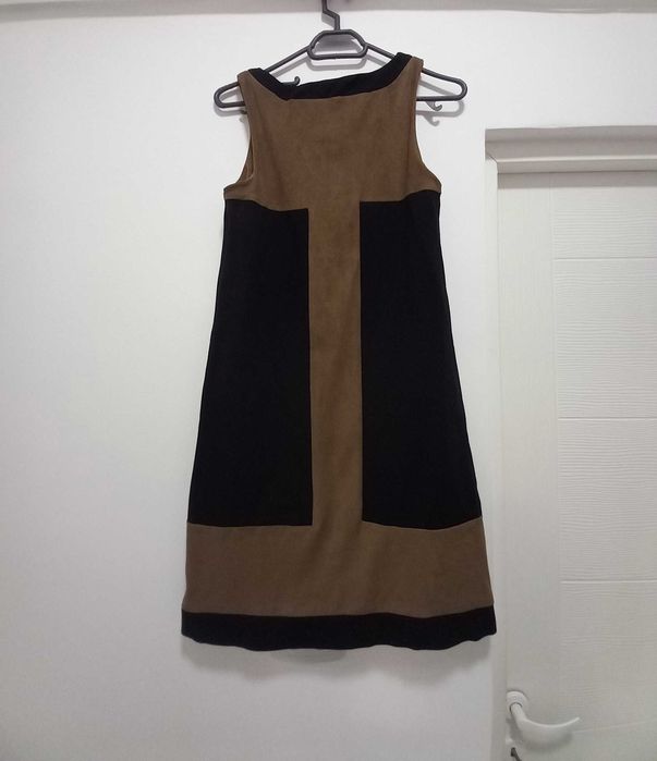 Rochie dreapta mini imitatie piele