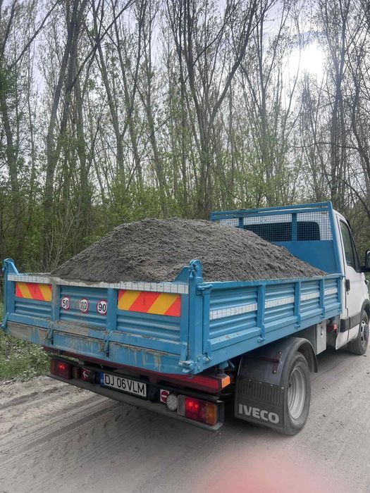 3-30tone-Nisip, sort, balastru, piatra sparta, pamant de implutura etc