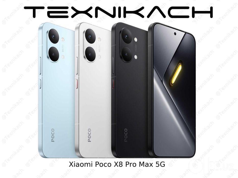 Poco X8 Pro Max 5G • Yetkazib berish • Tekshirib to‘lash