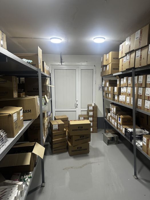 Склад, цех 12 соту 550кв м. ишлаб чиказиш учун Оригзор ва темир бозор