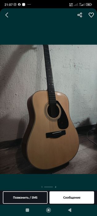 Гитара (YamahaF310) сапасы дауысы жақсы
