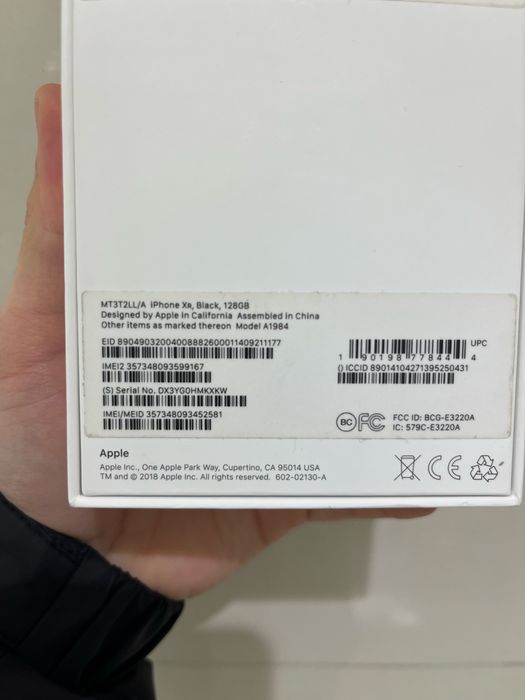 Iphone XR 128gb