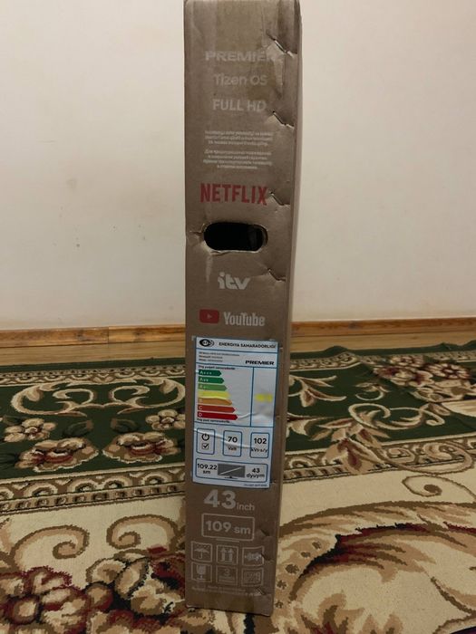 Телевизор 43 тали смарт  тв