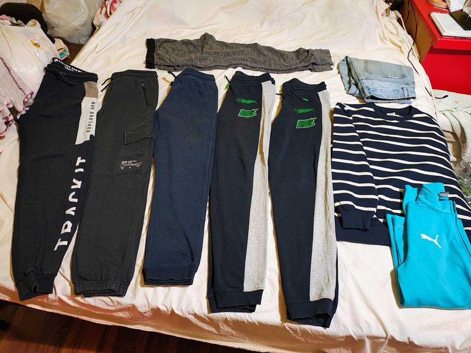 Lot pantaloni 164 cm haine baiat 14 ani