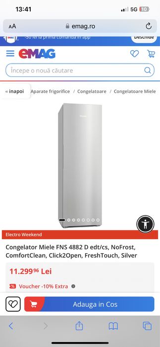 MIELE Congelator NOU