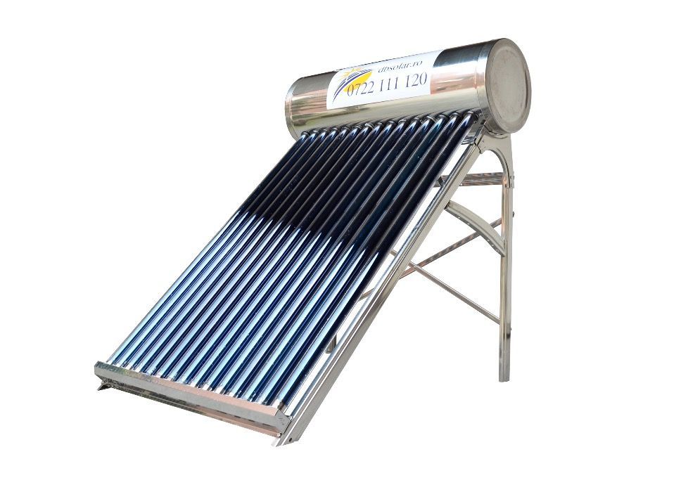 PANOU PRESURIZAT 150L Heat PIPE solar apa calda BOILER INOX Nou‼️