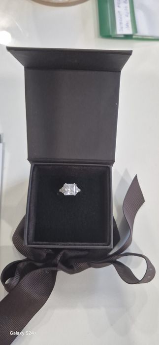 Inel din aur alb 14k ,Teilor !!