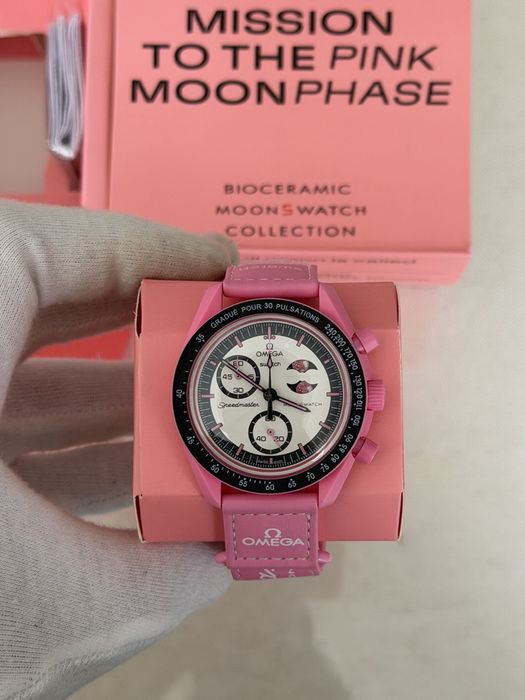 Omega x Swatch Mission To The Pink Moonphase