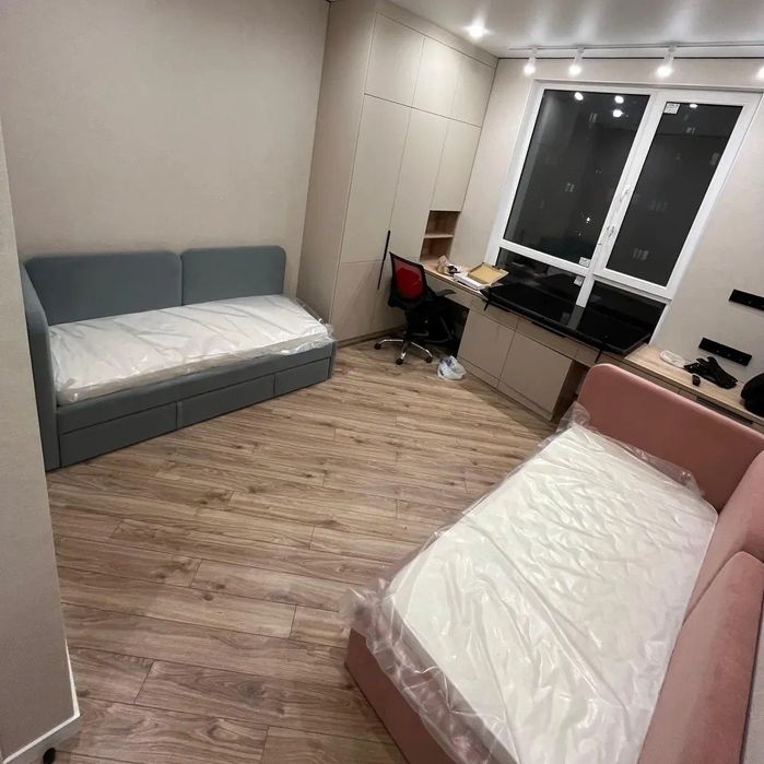 Детская мягкая кровать Мари