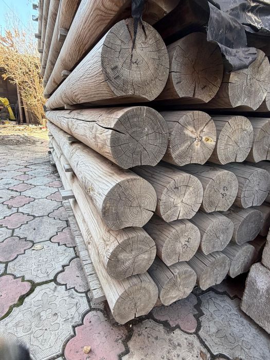 Продам брус оцилиндрованный