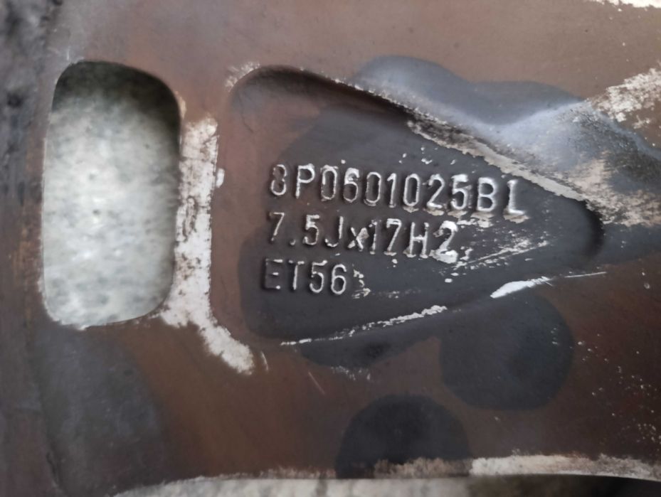 Джанта  17 цола 5х112 ЕТ56 за Ауди, Сеат / Audi, VW - 8P0601025BL