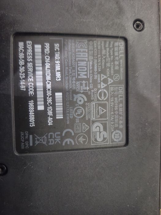 Dell WD19 130W sau 180W