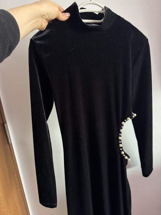 Rochie din catifea fina