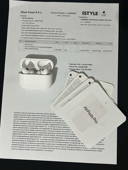 AirPods Pro 2 Originale Bucuresti Sectorul 4 • OLX.ro