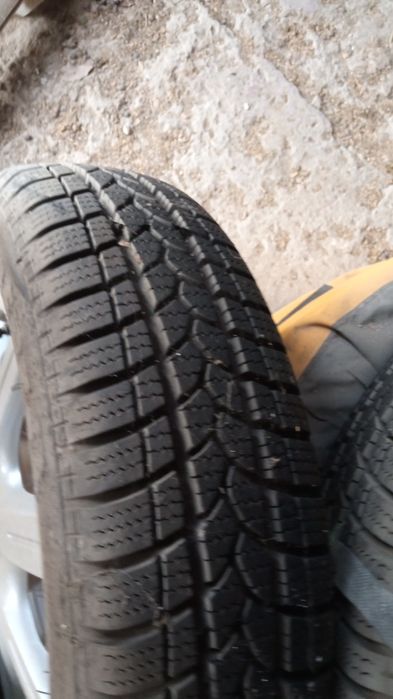 Диски с зимней резиной Tigar Мишелем (165/70 R14) на Chevrolet Spark