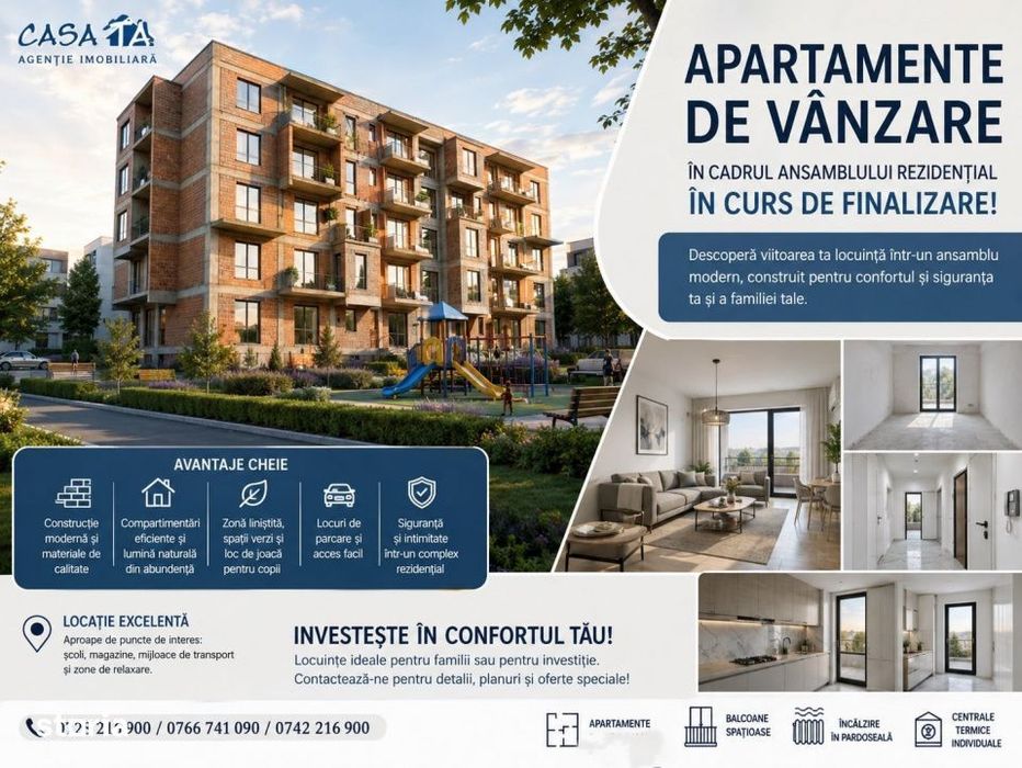 Apartamente Noi De Vanzare – Ansamblul Residence, Targu-Jiu — fotografia 1
