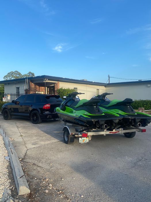 2 Yamaha VX cruiser Jet Ski  cu Remorca dublă