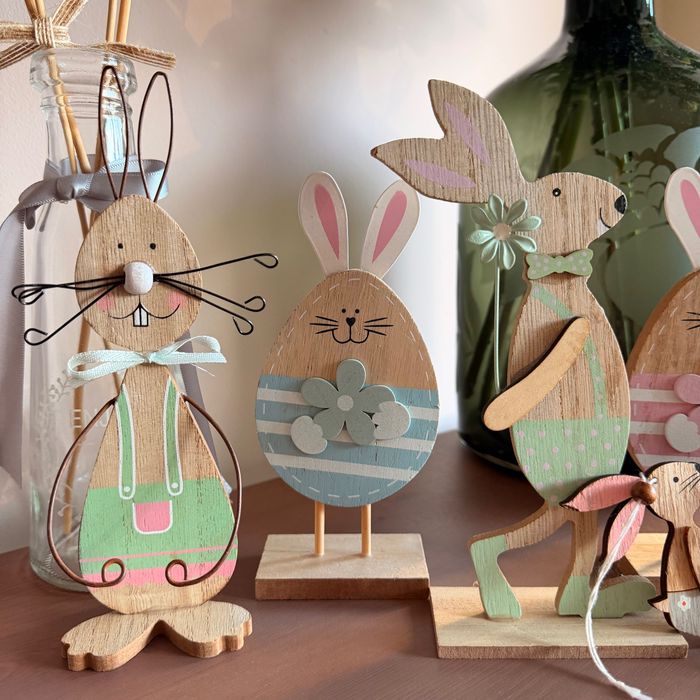 Великденска дървена декорация