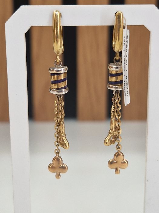 Cercei Aur 18k Greutate 8.27gr Garantie!#18292