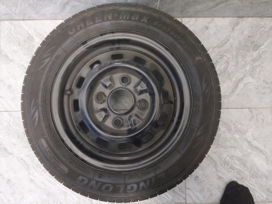 Шины в месте диском матиз