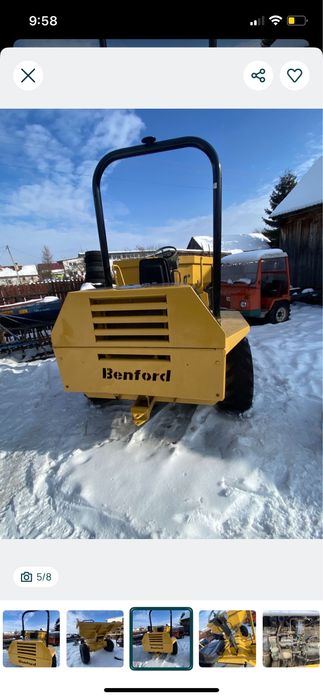 Dumper 8.5 tone Benford