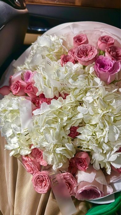 Цветы букет свежий