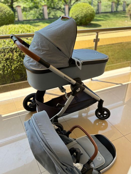 Maxi-Cosi количка - кошче Oria и система Addora 2