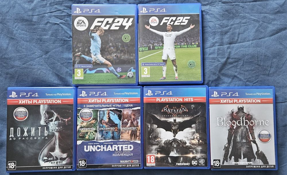 6 видеигр на PS4