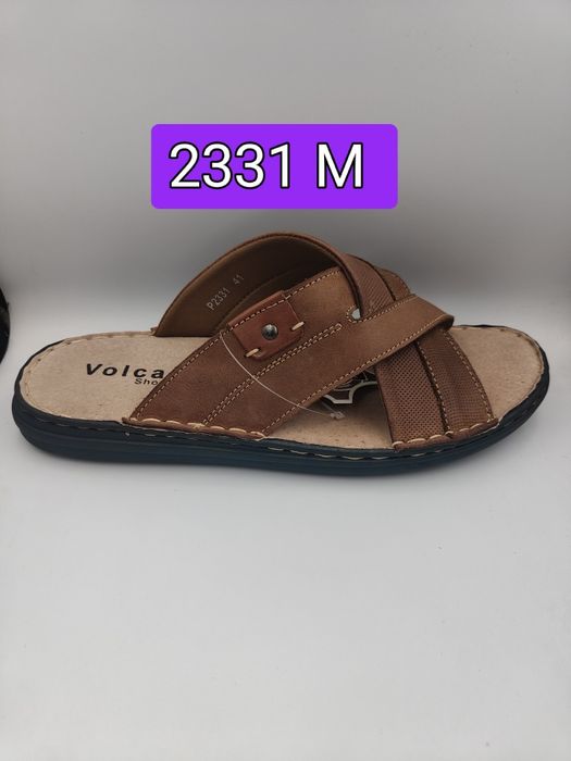 Saboți piele naturală pentru bărbați