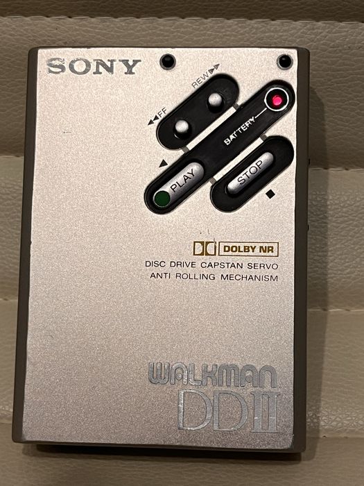 Vintage Walkman SONY WM-DDII Casete ! Colectie ! 1984 ! Raritate !