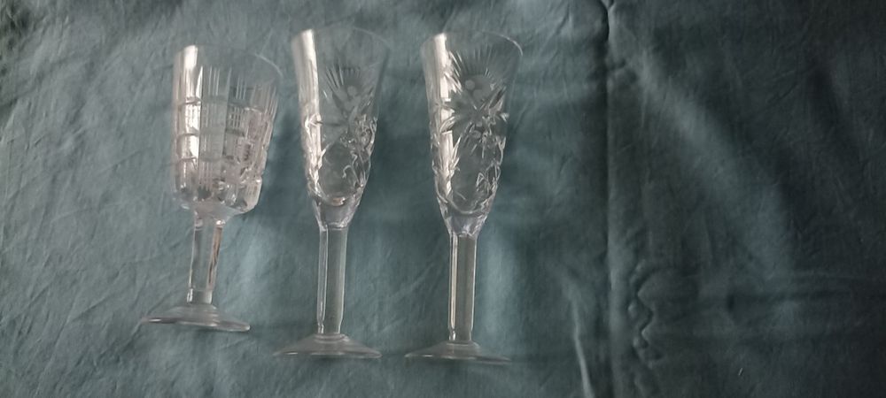 Вазочки хрустальные  б/у