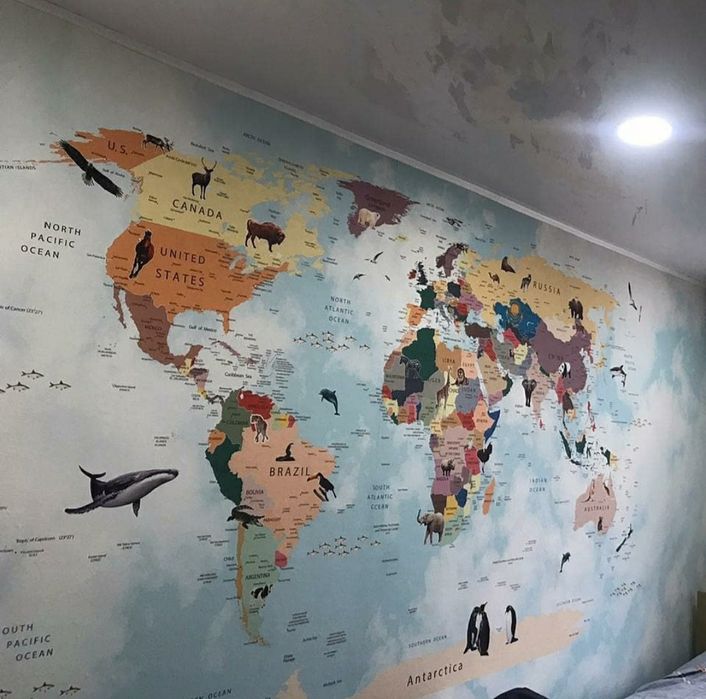 Качественная поклейка обоев  ,галтелей