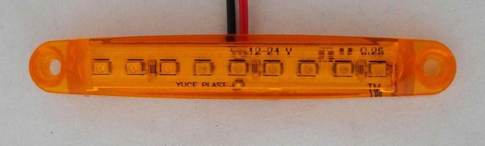 1бр. лед LED габарити с 9 диода за кола камион 12-24V , 5 цвята