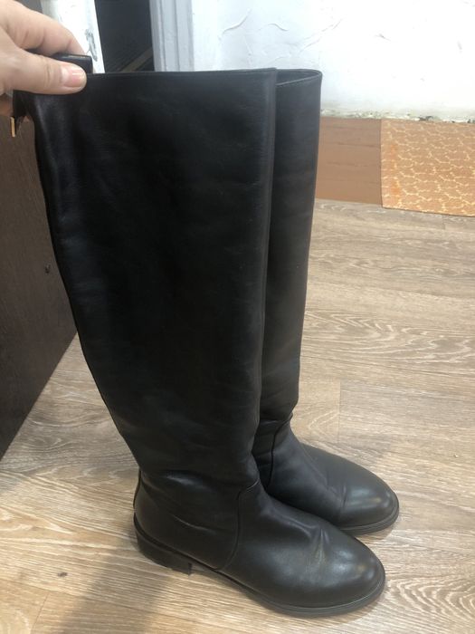 Зимние сапоги Баскони натуральные