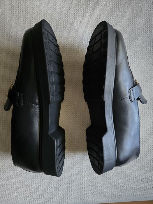 Pantofi piele culoare negru