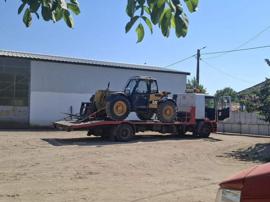 Tractari Auto / Platforma/Transport Utilaje / Buldoexcavatoare