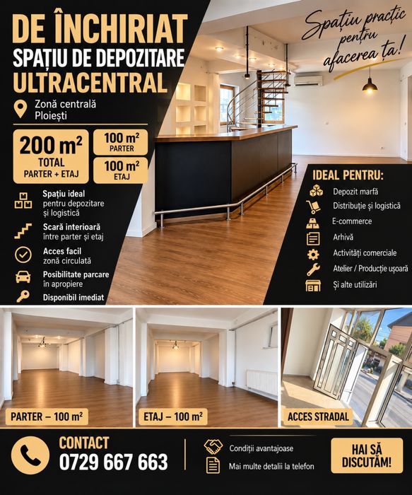 DE ÎNCHIRIAT – Spatiu de depozitare Ultracentral
