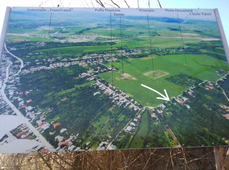 Teren de vânzare în Turda, zona Castrului Roman (Potaissa)