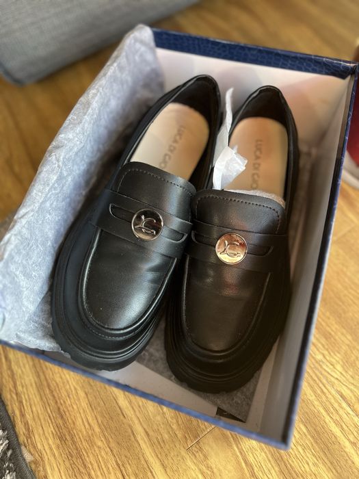 mocasini piele, marimea 37