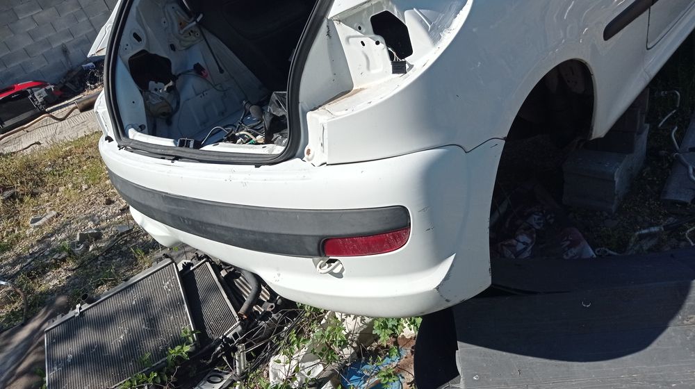 Задна броня Peugeot 206+
