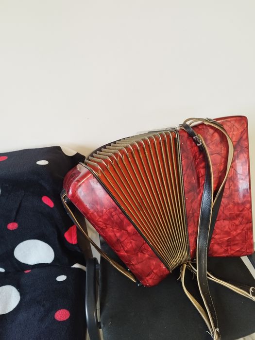 Vând acordeon hohner Hareta de 72 de bași