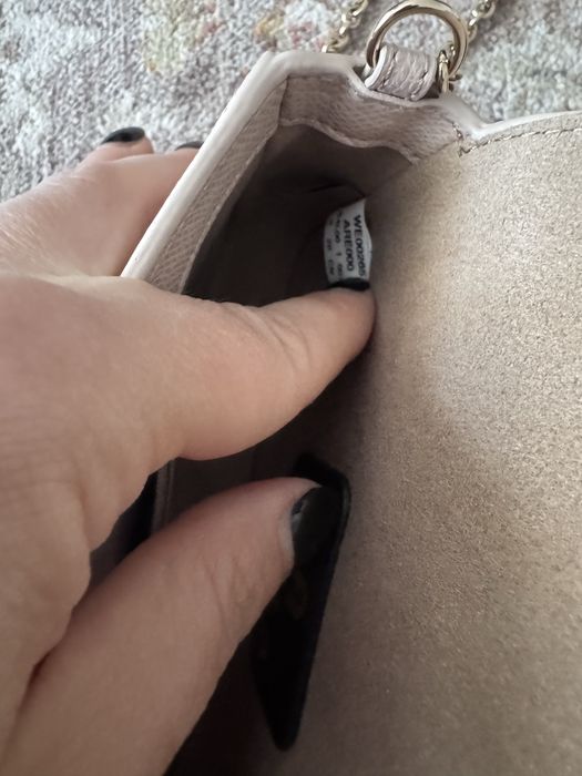 Poseta Furla, piele naturala, culoare roz pudra