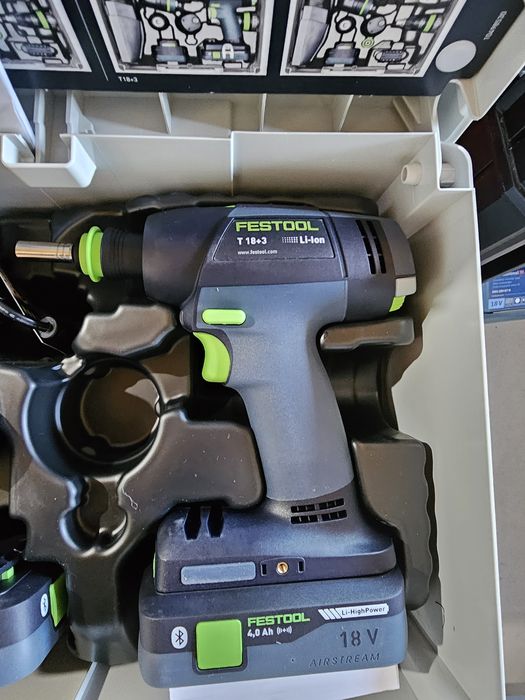 Filetanta festool T18+3 HPC 4,0 l-PLUS