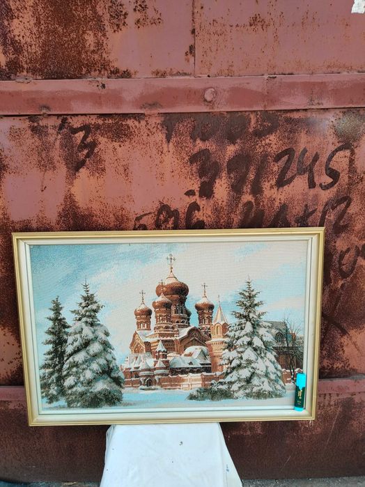 Картина , гобелен , в рамке 785x510