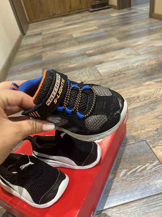 Puma & Sketchers дитски обувки