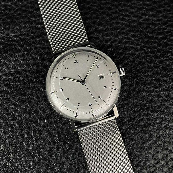 Ceas de mana Bauhaus 38mm (asemanator Junghans Max Bill)