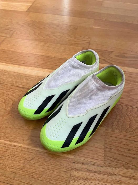 Ghete Fotbal Adidas CRAZYFAST Copii