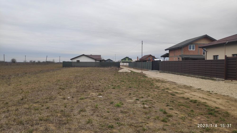 Teren Adunații Copăceni 513 m2.