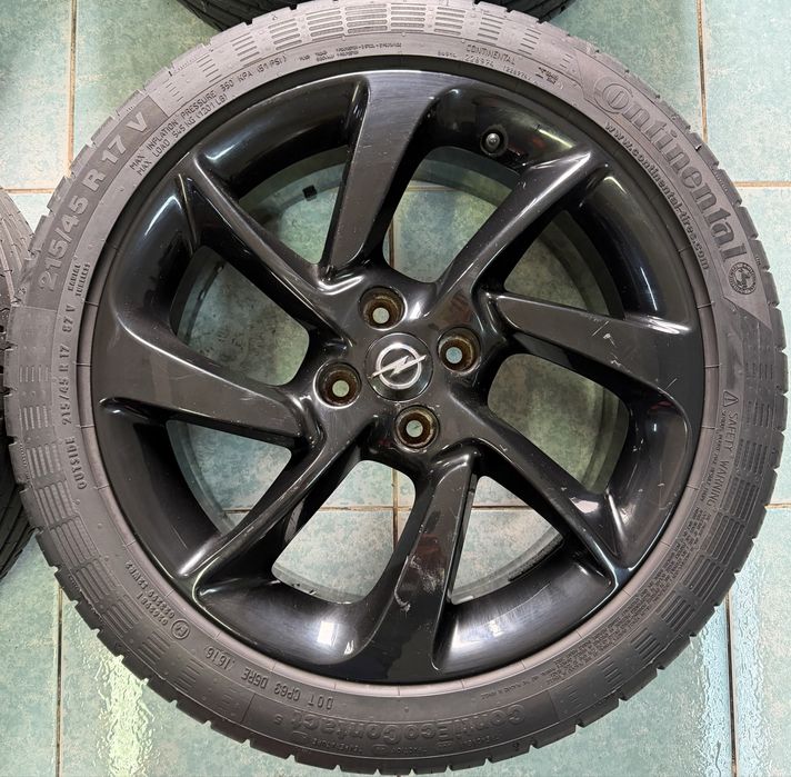 Roti/ jante aliaj R17 originale Opel Corsa 215/45/17 vara